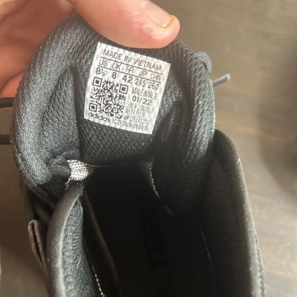 Adidas Terrex AX4 mid gore-tex hiking shoes Men 8.5 Black - Picture 13 of 16